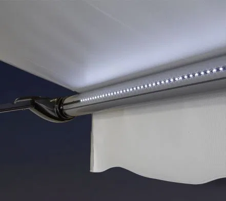 901092 – CAREFREE/CO. Awning Light, LED Light Strip 16 Foot Length With 26 Inch Lead White 30 Lights Per Meter
